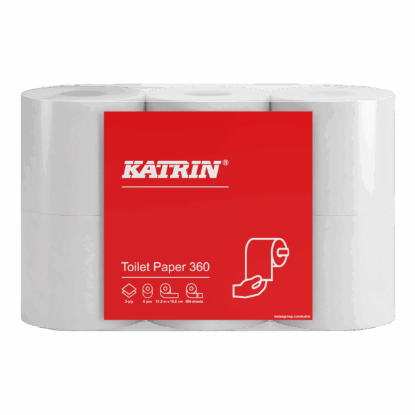 Toalettpapper Katrin Basic 360 7-p (Helbal )42 rullar
